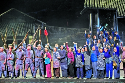 民族歌剧《松毛岭之恋》:烙在心坎里的那一抹红色